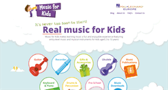 Desktop Screenshot of musicforkids.com